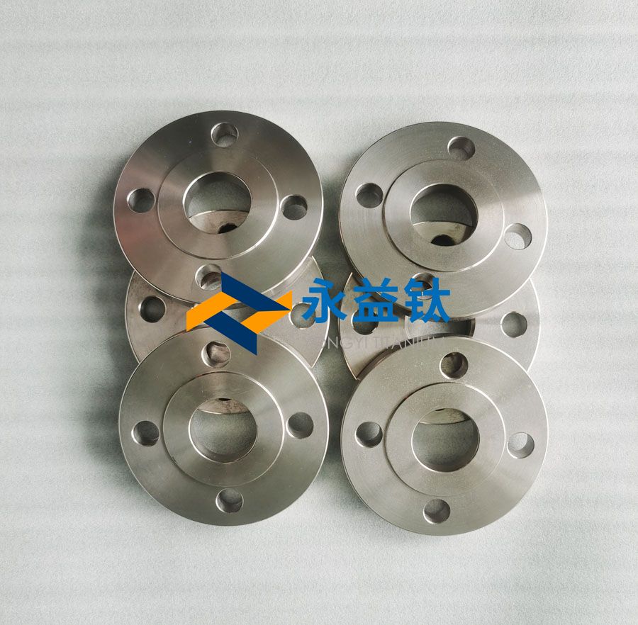 定制化工用耐腐蝕TA2鈦法蘭 鈦棒  鈦加工件 規(guī)格齊全 庫存充足